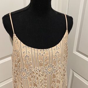 Anthropologie, Eri + Ali Twilight Lace Dress - Size XL